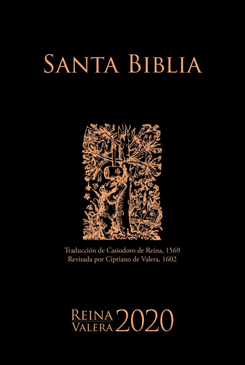 Biblia RVR 2020 Negra Rústica