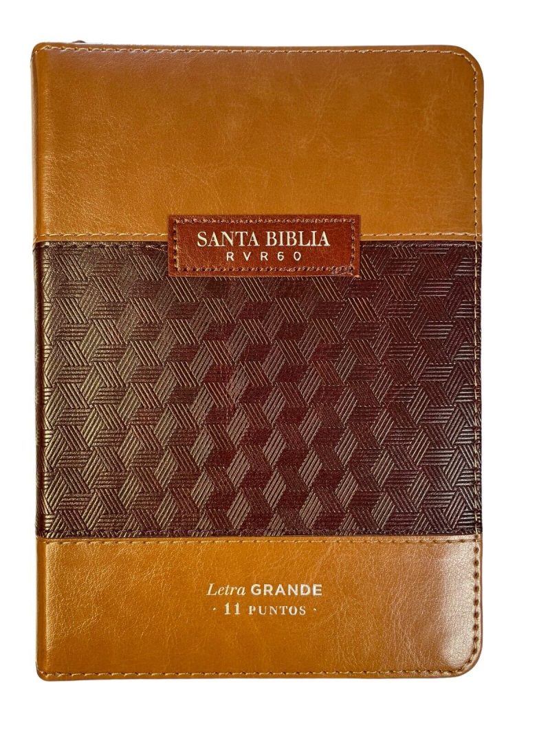Biblia Reina Valera 1960 045 LG café con Indice