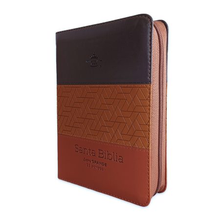 Biblia RVR60/045czti/LG/PJR/Tricolor Café/Café/Café