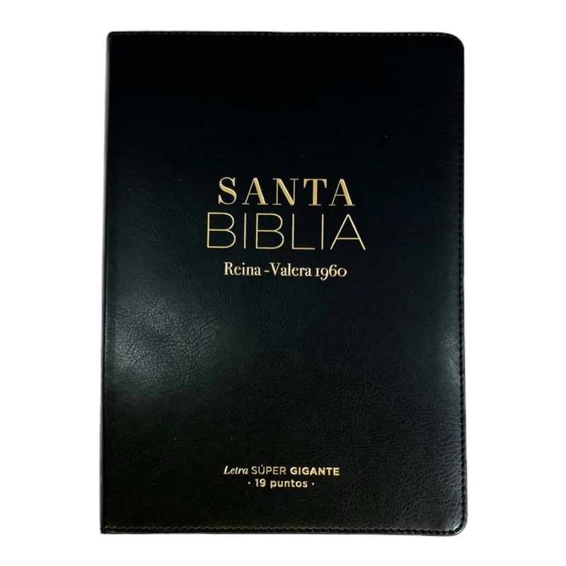 Biblia RVR60/Letra Super Gigante/Negro