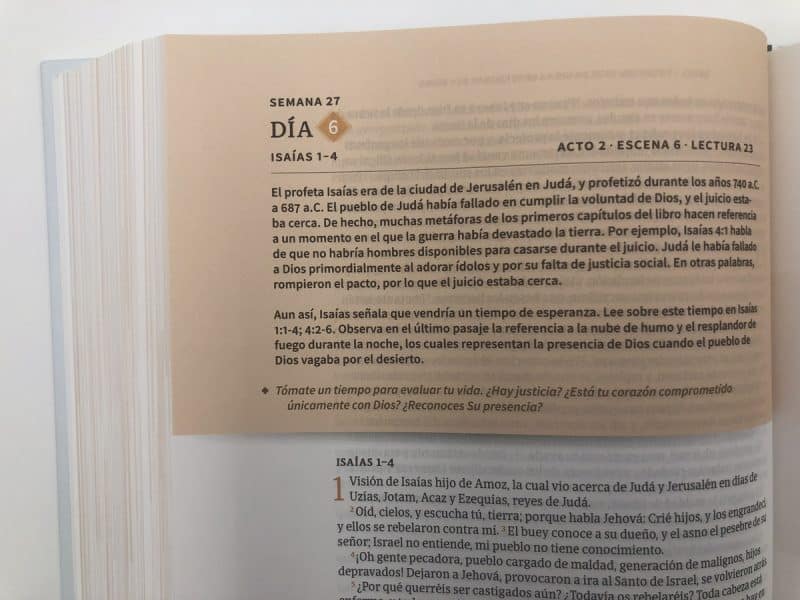 Biblia RVR 1960 Cronologica Día por DíaTapa Dura - Image 7