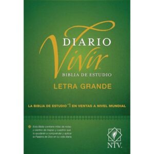 Biblia de estudio del diario vivir, letra grande, tapa dura, NTV
