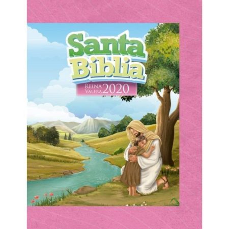 Biblia RVR 2020 para Niñas Rosada Tapa Dura