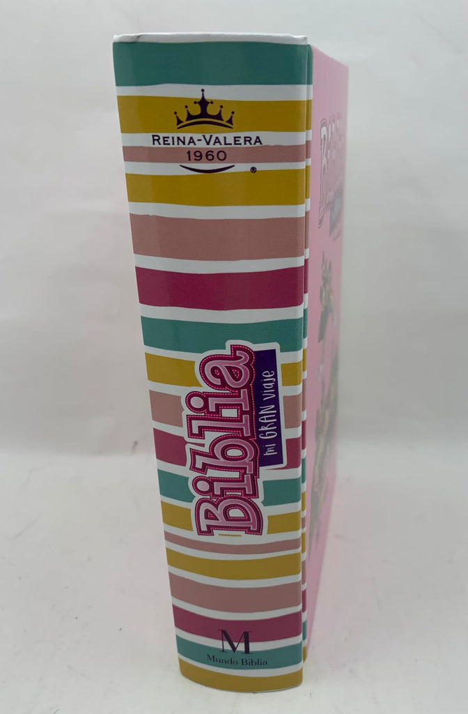 Biblia RVR 1960 para Niñas Letra Grande 10 puntos Tapa Dura Rosa 5 Biblia RVR 1960 para Niñas Letra Grande 10 puntos Tapa Dura Rosa - Image 5