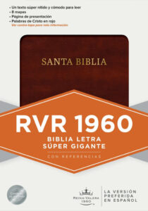 Biblia RVR 1960 Letra Súper Gigante Marron