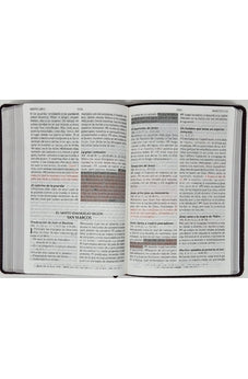 Biblia RVR 1960 de Promesas Letra Gigante Marron Líneas Simil Piel 4 Biblia RVR 1960 de Promesas Letra Gigante Marron Líneas Simil Piel - Image 4