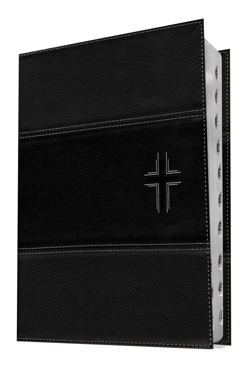 Biblia NTV de Estudio Diario Vivir Letra GrandeSentipiel Negro con Índice - Image 2