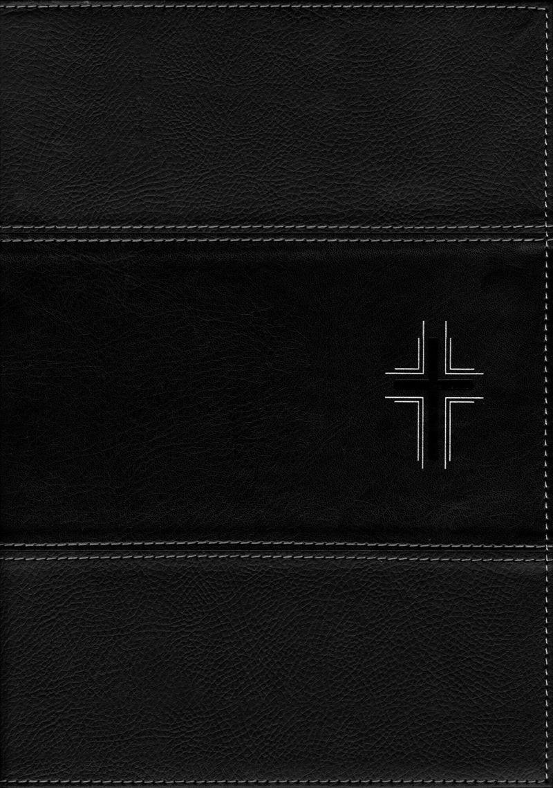 Biblia NTV de Estudio Diario Vivir Letra GrandeSentipiel Negro con Índice - Image 4