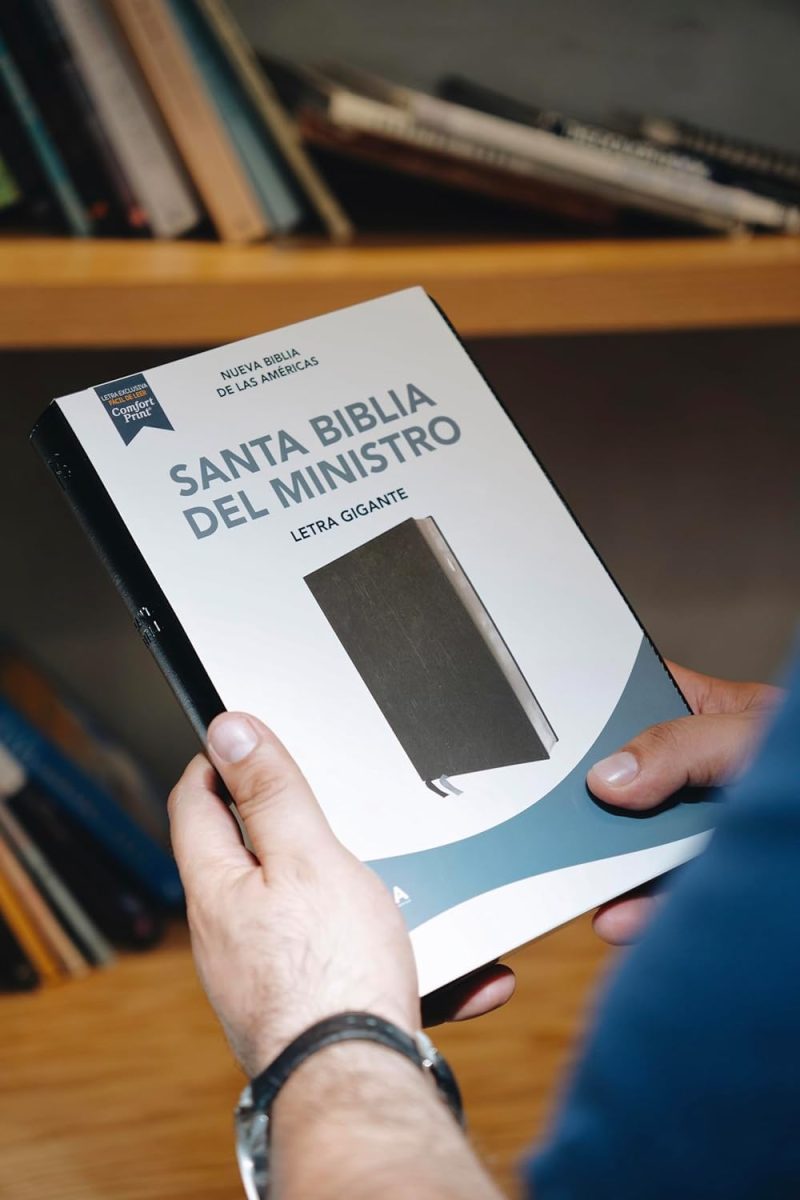 Biblia NBLA del Ministro Negra Símil Piel - Image 4