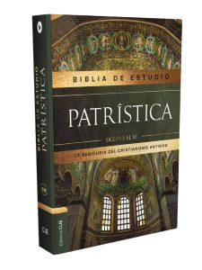 Biblia RVR 1977 de Estudio Patrística Tapa Dura con Índice