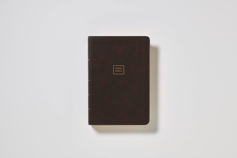 Biblia RVR 1960 Ultrafina Letra Gigante Piel Café Interior a dos Colores - Image 3