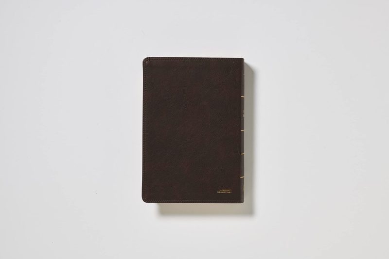 Biblia RVR 1960 Ultrafina Letra Gigante Piel Café Interior a dos Colores - Image 4